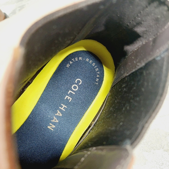 New Cole Haan Men's Hawthorne Brown Leather  Chelsea Boots T248 - Picture 8 of 10